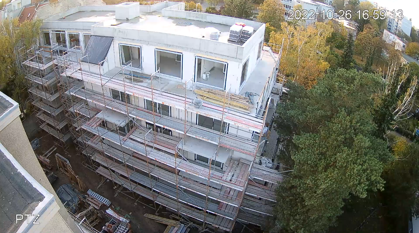 LIVE Webcams Baustelle Antonienstraße 43-44